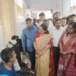 ದೊಡ್ಡಬಳ್ಳಾಪುರ ತಾಲೂಕು ಆಸ್ಪತ್ರೆಗೆ ನಾಗಲಕ್ಷ್ಮೀ ಚೌಧರಿ ಭೇಟಿ